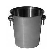 Металлическое ведро для шампанского
