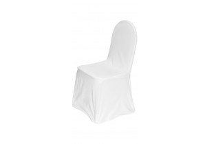 Чехол для стула белый