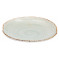 Тарелка овальная фисташковая  23см х 14см