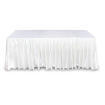 Фуршетная юбка белая 5,8м