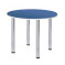 Стол kaja круглый синий