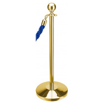 Столбик оградительный  золотой