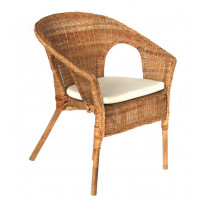 Кресло плетеное