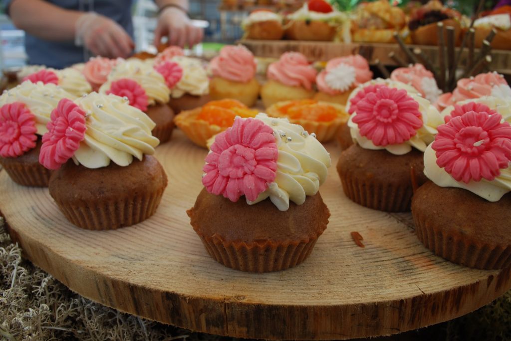 Подача десерта